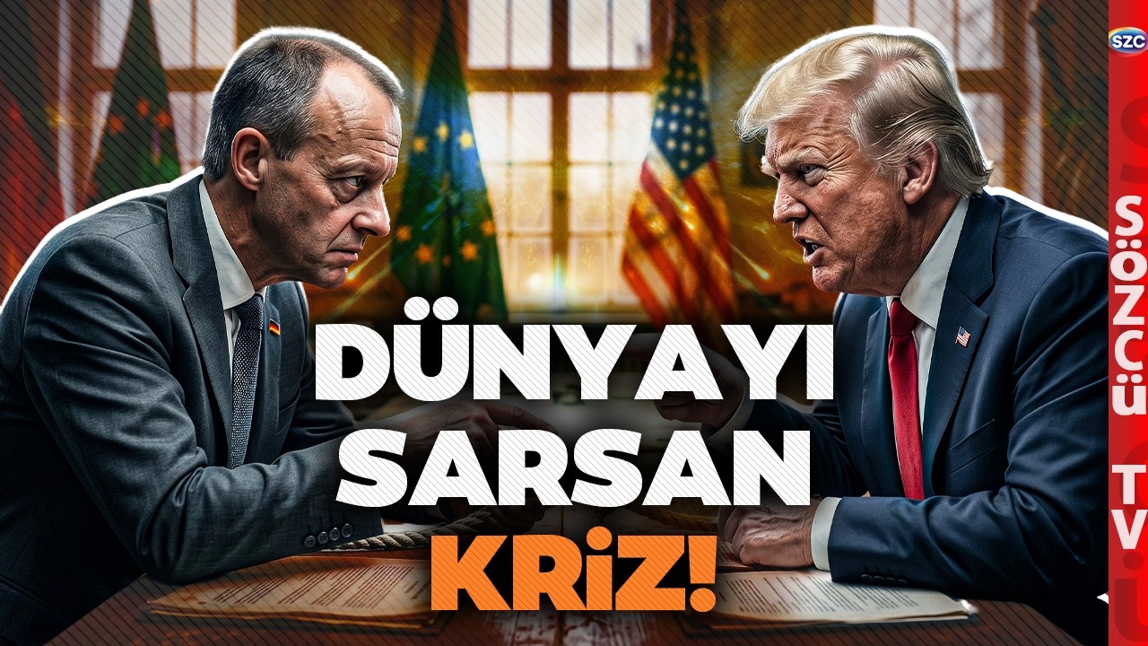 ABD Avrupa Savaşı Başlıyor! Merz Trump'ı Hedef Aldı Yer Yerinden Oynadı! İpleri Kopartan Hamle