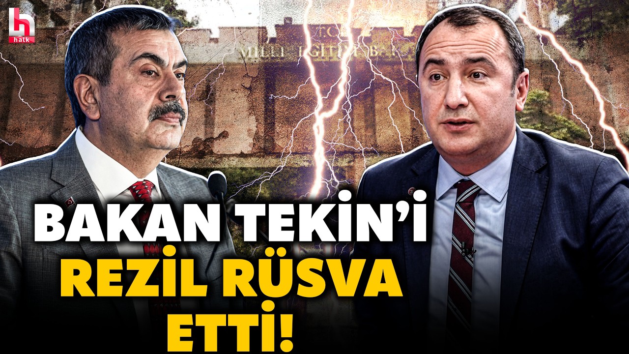 BİN PİŞMAN ETTİ! Kadem Özbay, Bakan Tekin'in açıklamalarına ateş püskürdü! Çok konuşulacak sözler!