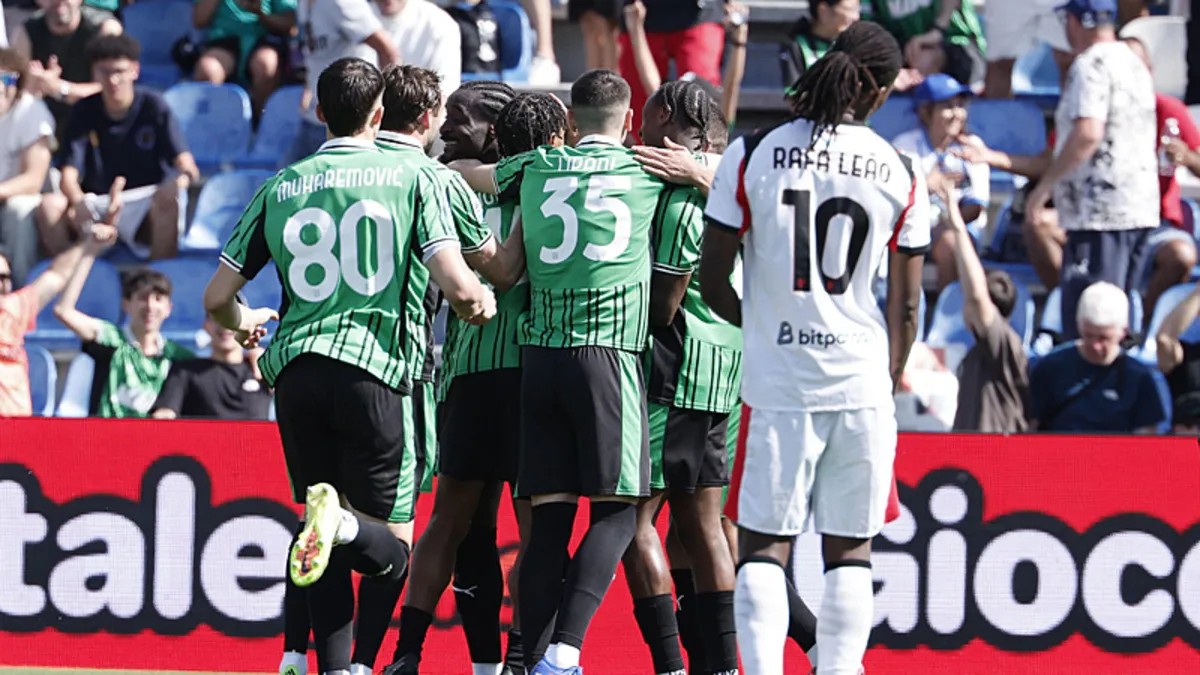 Sassuolo, Milan engelini 2 golle geçti!