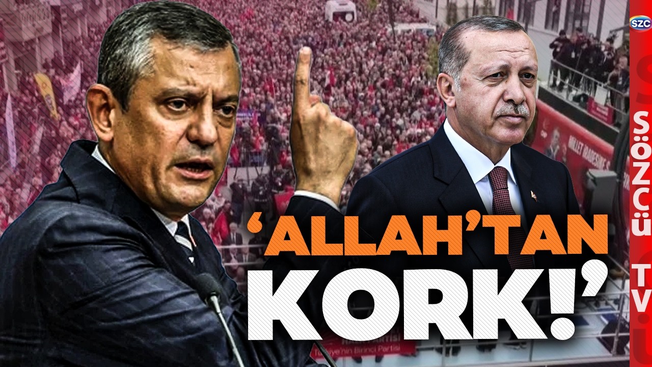 Özgür Özel'den Erdoğan'a Sert Çıkış: 