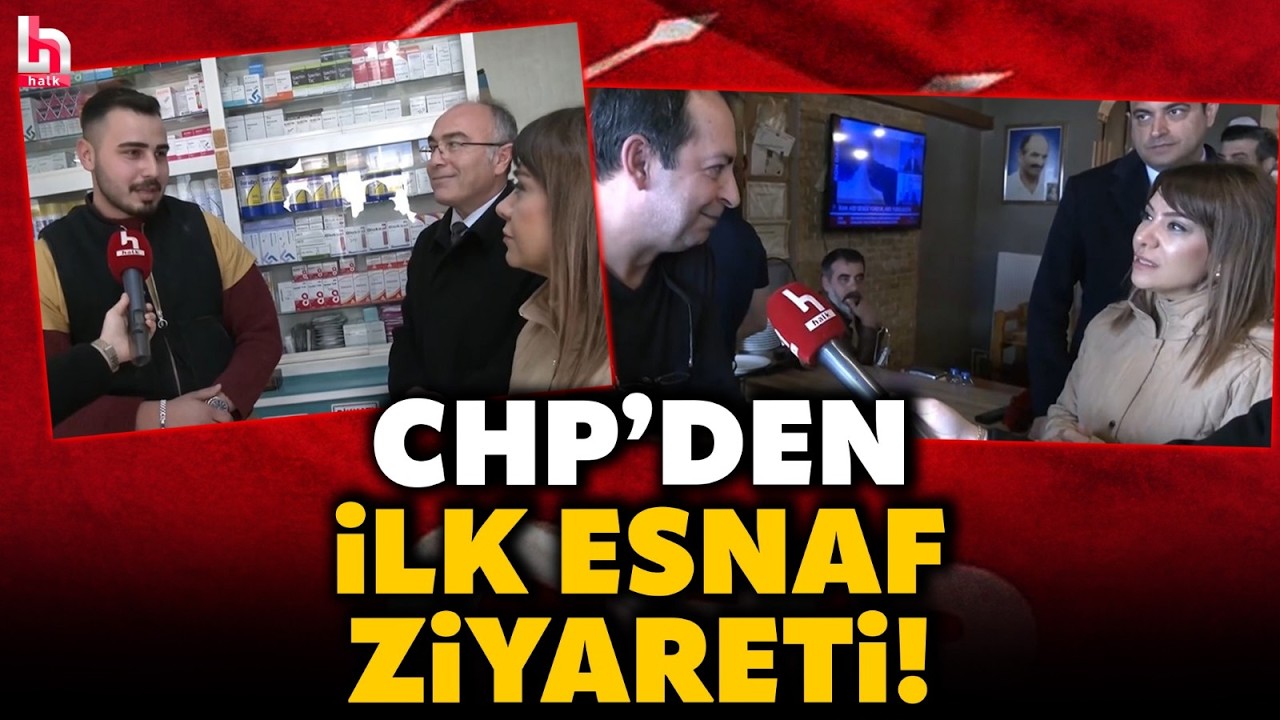 CHP SAHAYA İNDİ, ERDOĞAN'IN KİMYASI BOZULACAK! İlk esnaf ziyaretinde Saray'ı sarsacak diyaloglar!