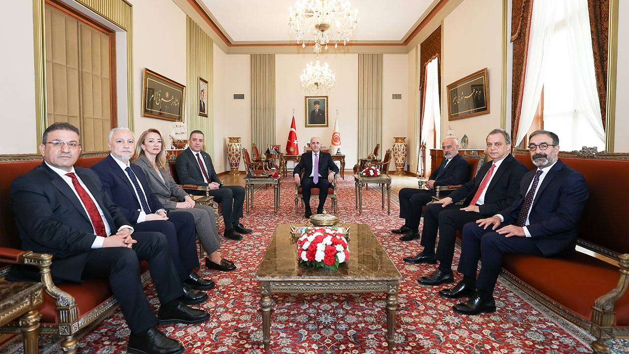 Numan Kurtulmuş, TBB Başkanı Erinç Sağkan ile bir araya geldi: Gündem avukatlara yönelik şiddet