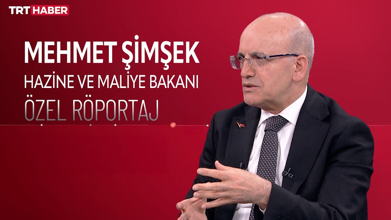 Hazine ve Maliye Bakanı Mehmet Şimşek, TRT Haber'de gündeme ilişkin soruları yanıtladı