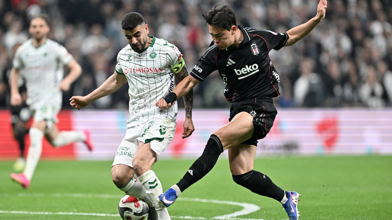 Türkiye Kupası'nda ilk finalist Konyaspor: Beşiktaş 0-1 Konyaspor