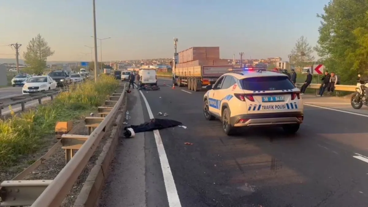 Tekirdağ'da motosiklet kazası! Bir kişi hayatını kaybetti