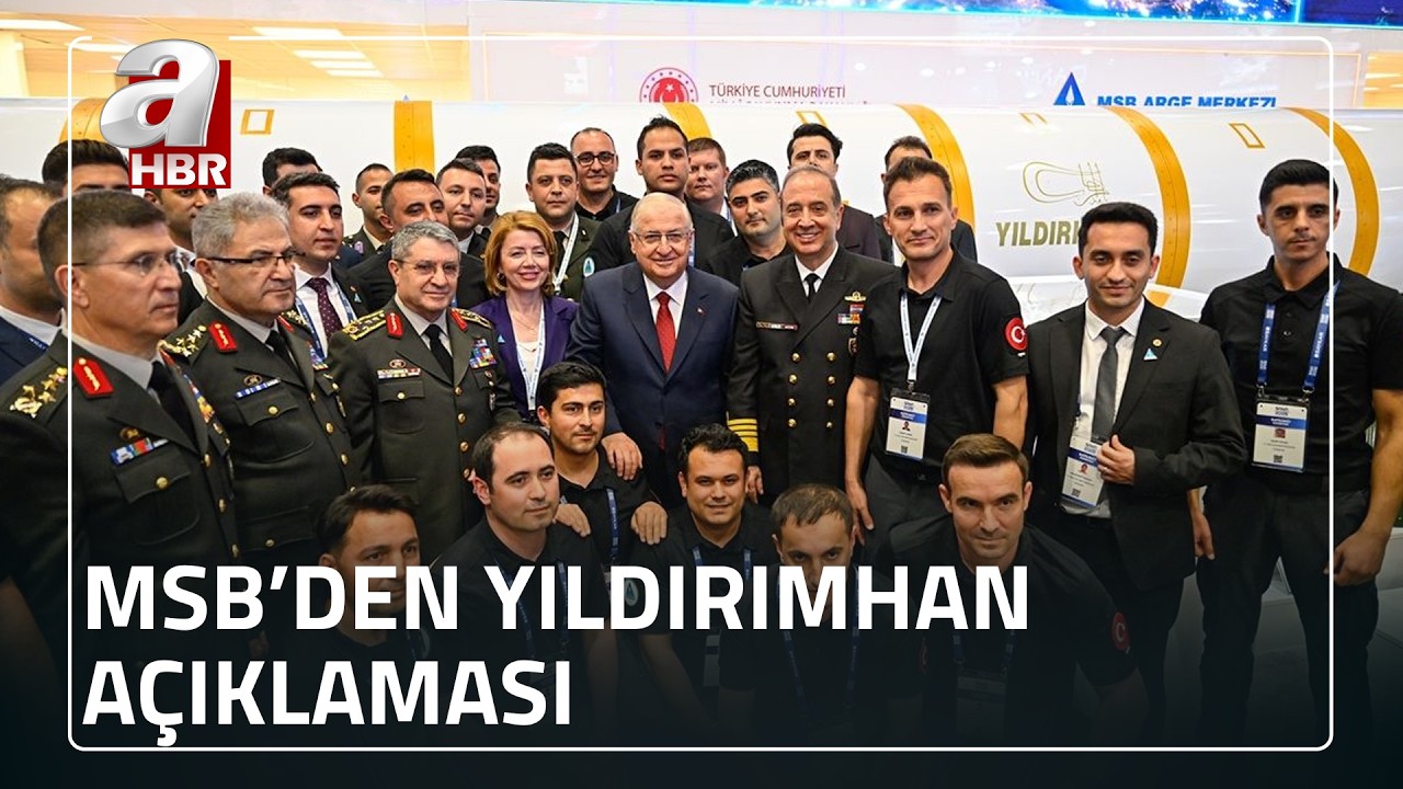 Milli Savunma Bakanlığı: Yıldırımhan'ın yakıtları yerli üretim | A Haber