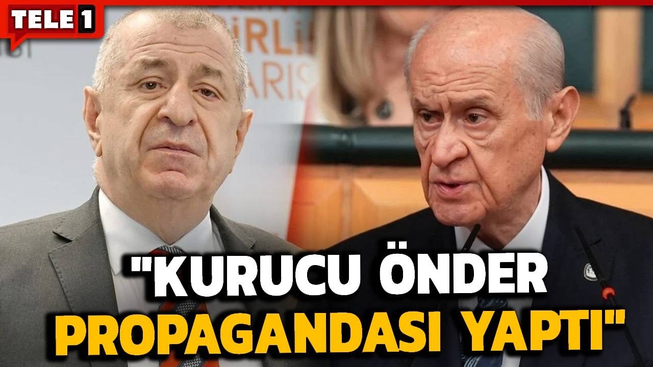 Ümit Özdağ'dan Bahçeli'ye 'kurucu önder' yanıtı: Atatürk'ten başka...