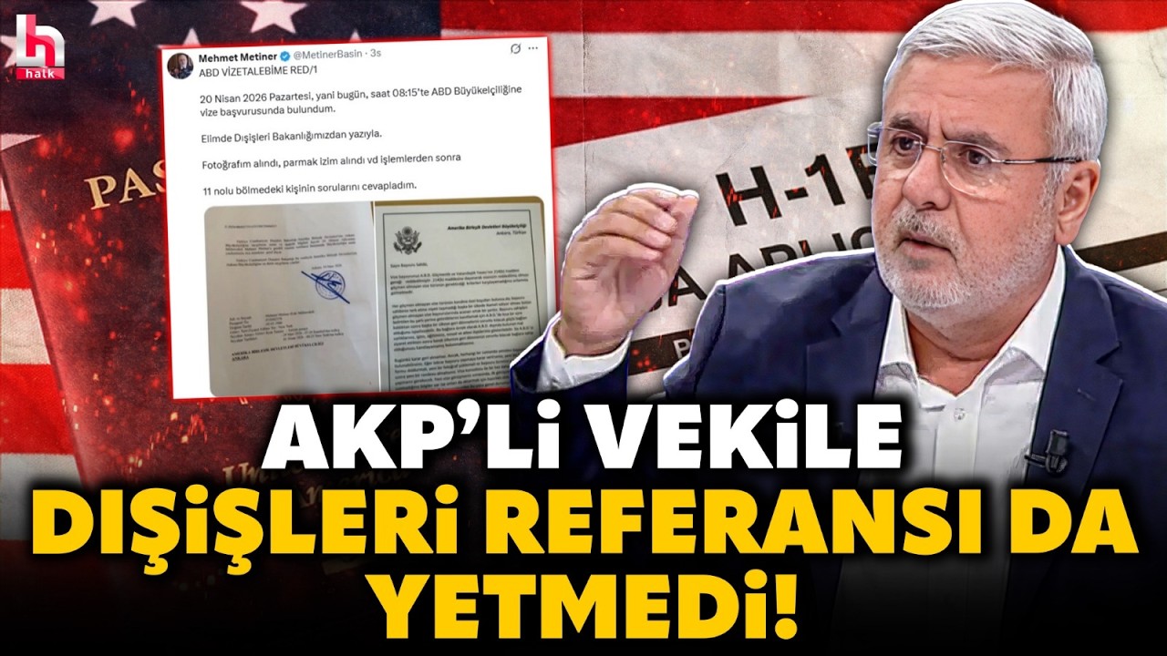 ABD'DEN METİNER'E VİZE TOKADI! Öyle bir gerekçe sunuldu ki paylaşımı apar topar sildi! Gündem olur!