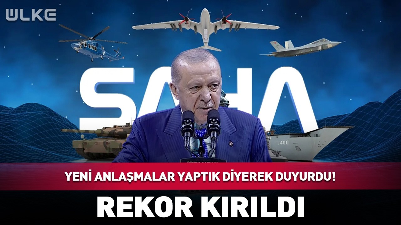 Erdoğan Yeni Anlaşmalar Yaptık Diyerek Duyurdu! Rekor Kırıldı #Sondakika