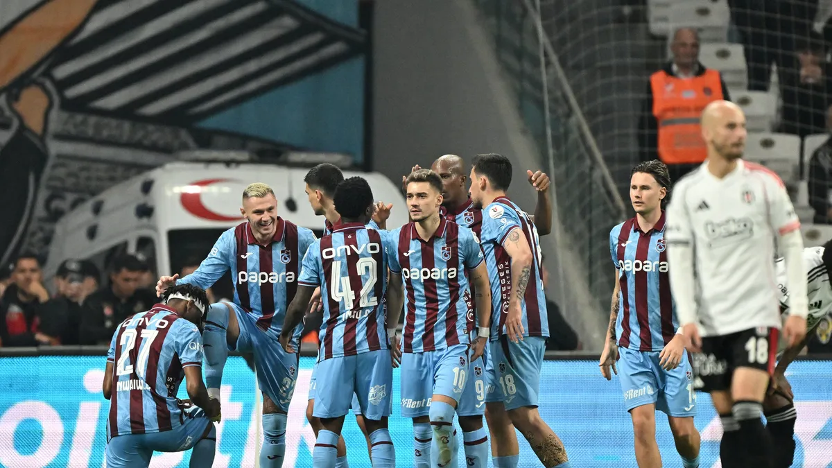 Son dakika haberi: Trabzonspor, Beşiktaş’ı 2 golle yıktı! Muci sahneye çıktı…