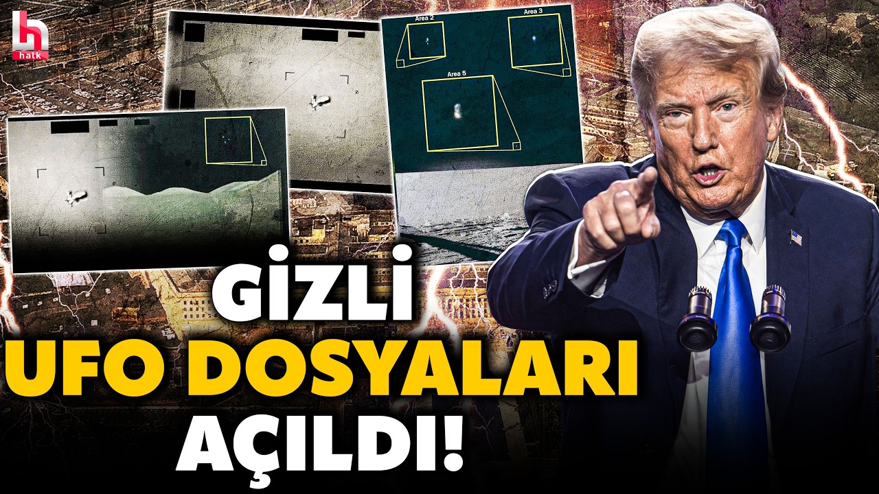 ABD'DE GİZLİ DOSYALAR AÇILDI! Daha önce görülmemiş UFO belgeleri yayımlandı! Dünya bunu konuşuyor!