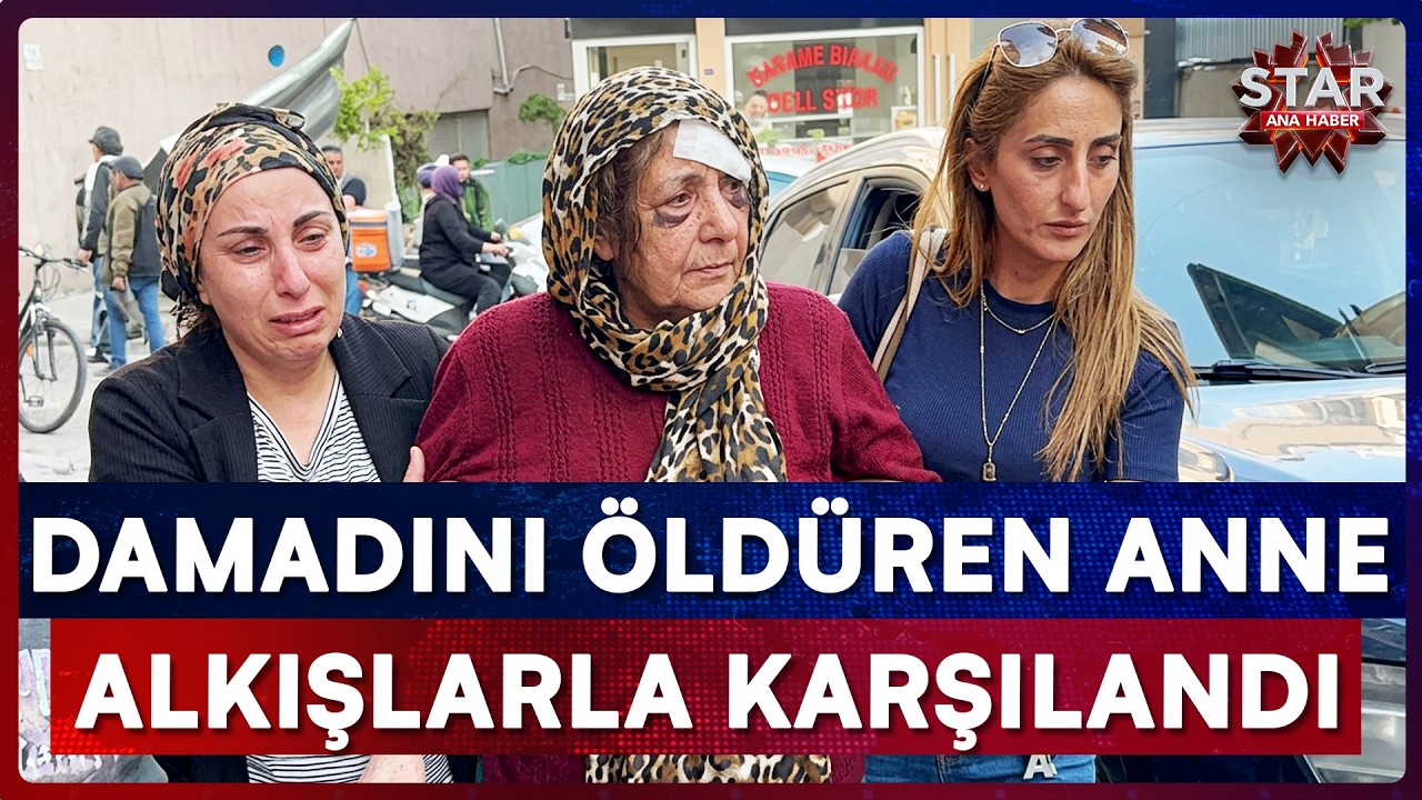 Kızını Kurtarmak İçin Damadını Öldüren Kayınvalide Alkışlarla Karşılandı! O Anlar Kamerada