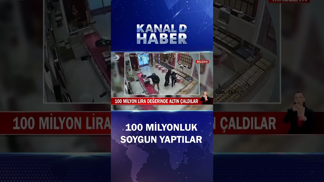 Çalışanlar Neye Uğradığını Şaırdı, 100 Milyonluk Dev Altın Çaldılar
