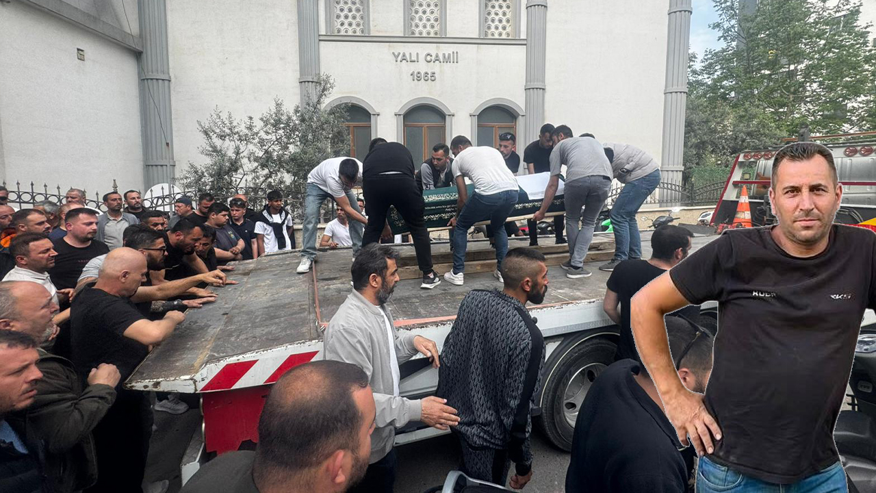 Komşusunun öldürdüğü esnaf, kendi aracıyla uğurlandı