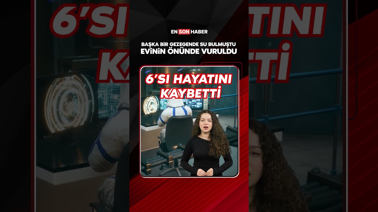 Başka bir gezegende su bulmuştu evinin önünde vuruldu #shorts