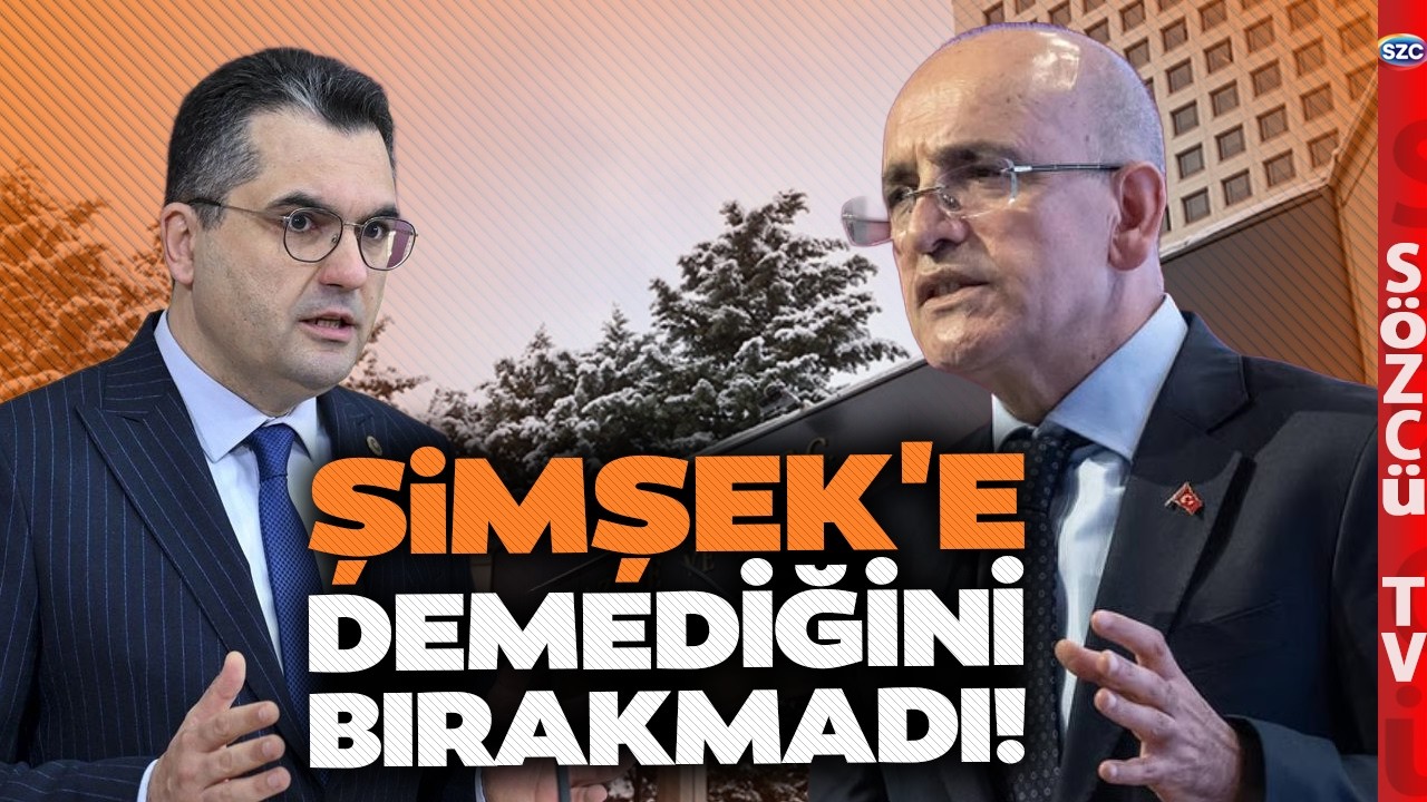 Burak Dalgın'dan Mehmet Şimşek'e Zehir Zemberek Sözler!