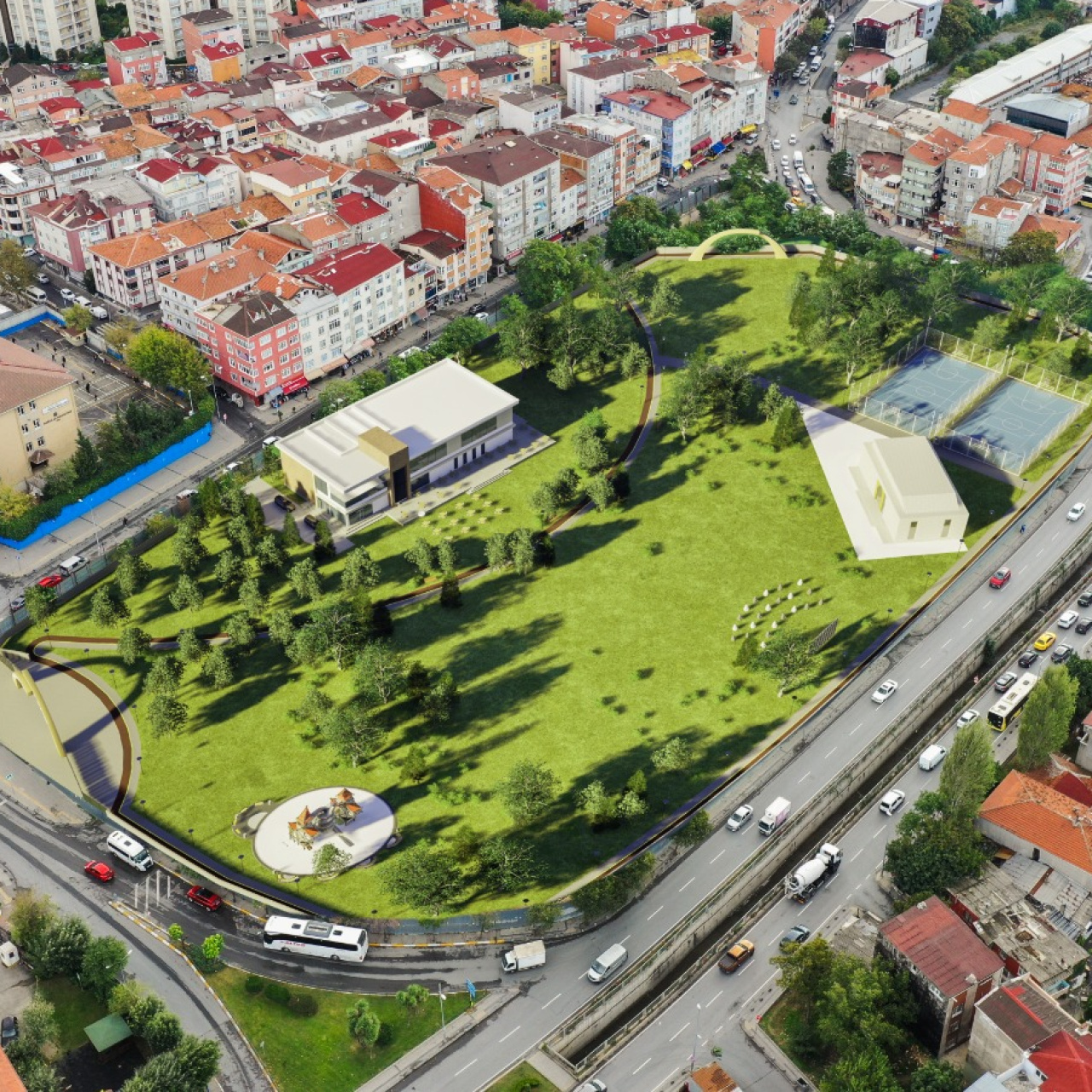 İstanbul'un Bağcılar Belediyesi, şu an hizmet veren Milet Bahçesi'ne ek olarak Göztepe Mahallesi'nde devam eden projenin