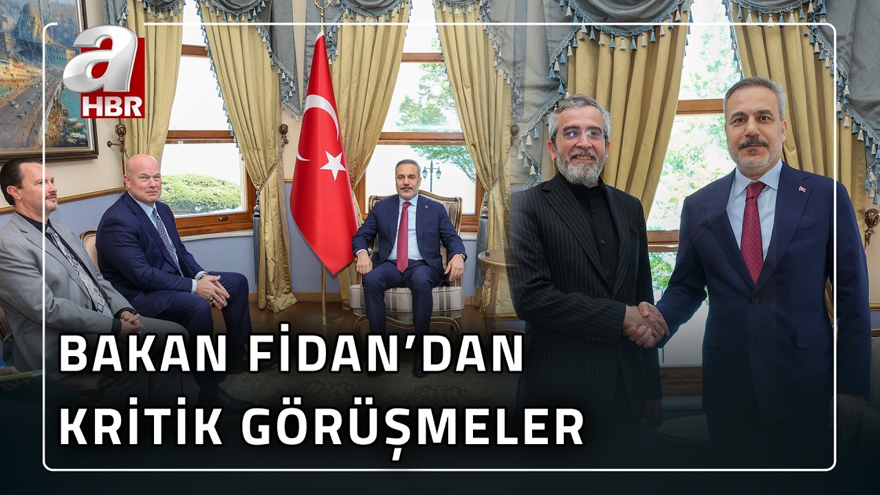 Bakan Fidan'dan Kritik Diplomasi Trafiği! İran ve ABD'nin Üst Düzey İsimleri İle Görüştü | A Haber