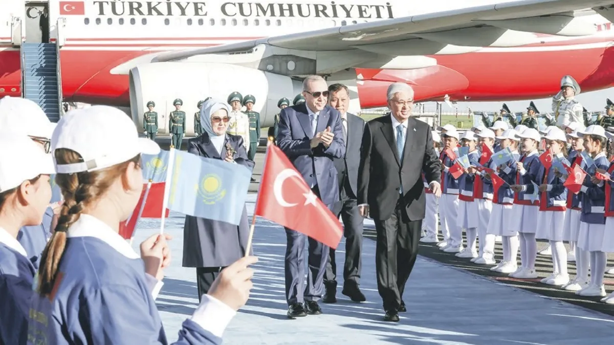 Cumhurbaşkanı Recep Tayyip Erdoğan 'ın Kazakistan ziyareti, dünya basını tarafından yakından takip edildi.