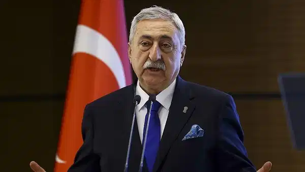 Türkiye Esnaf ve Sanatkarları Konfederasyonu (TESK) Genel Başkanı Bendevi Palandöken, 