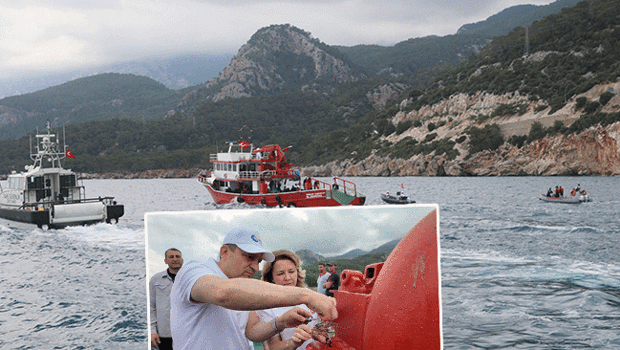 Antalya'da yürütülen ‘Mavi Akdeniz’ inisiyatifi kapsamında, denizlerdeki hayalet ağların temizlenmesine yönelik çalışma yapıl