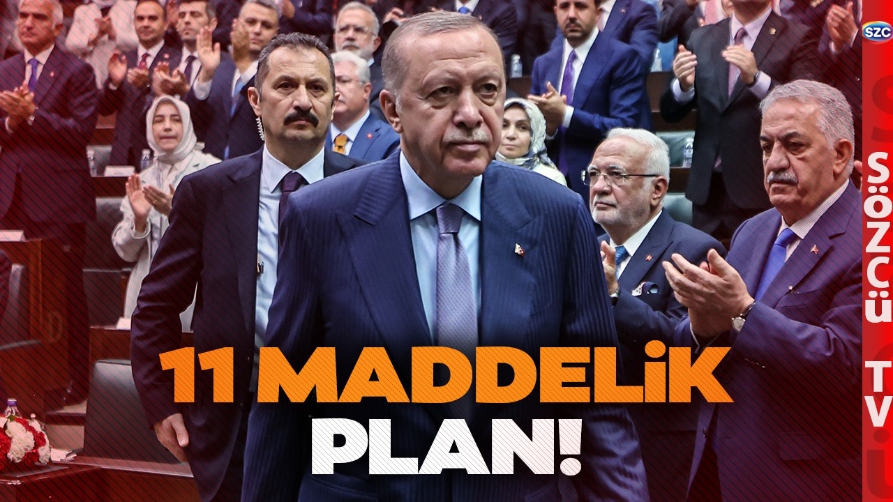 AKP Çıkmaza Girdi! Erdoğan'ın Planları! Baskın Seçim Kapıda mı? Kulislere Düşen 11 Madde.