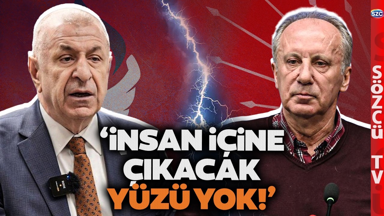 MUHARREM İNCE'DEN ÜMİT ÖZDAĞ'A ZEHİR ZEMBEREK SÖZLER!