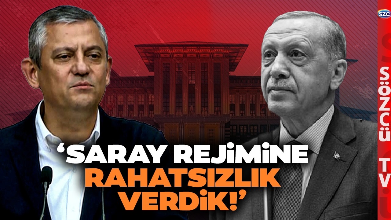 'Saray Rejimine Rahatsızlık Verdik Memnunuz' Özgür Özel'in Her Sözü Tarihe Geçer!