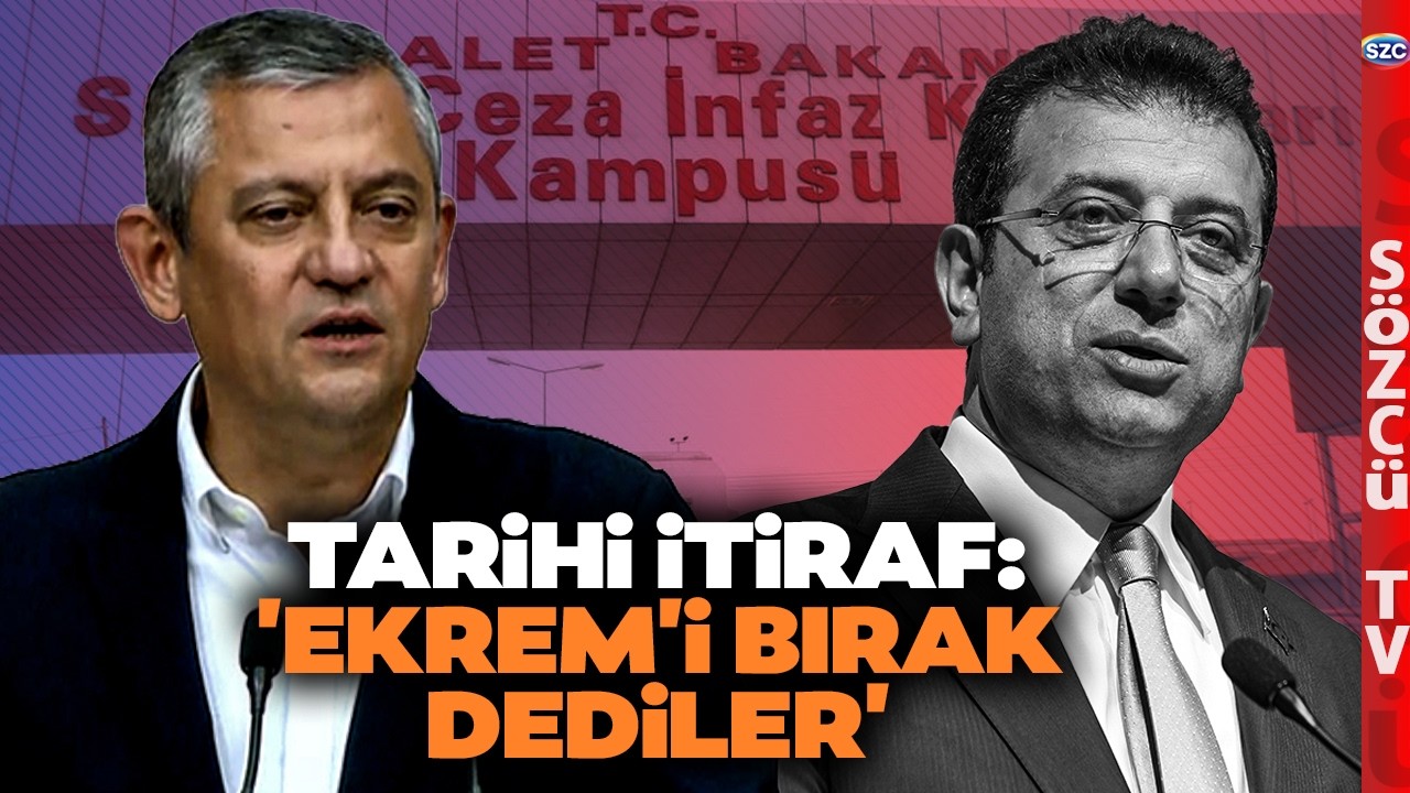'Ekrem'i Bırak Koltukta Otur Diyorlar Reddediyorum' Özgür Özel'den Ülkeyi Sallayacak Sözler CHP Genel Başkanı Özgür Özel,