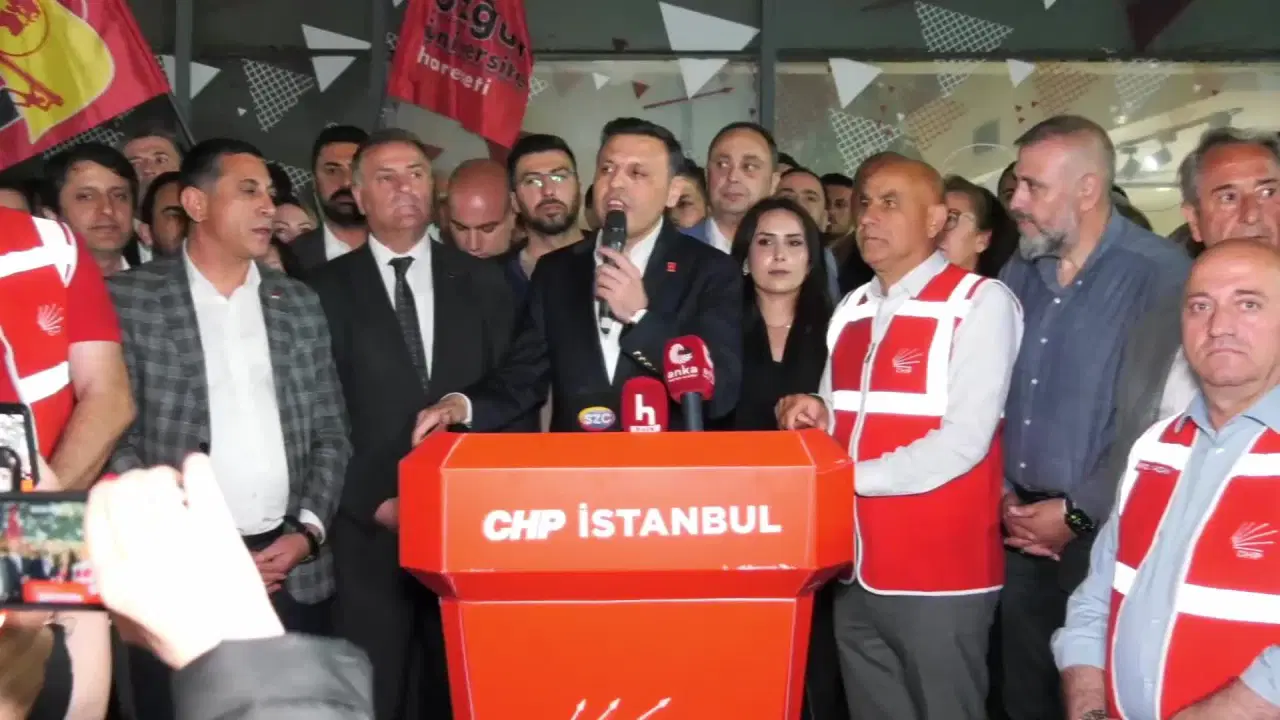 CHP İstanbul İl Başkanı Özgür Çelik, istinafın mutlak butlan kararına ilişkin olarak, 