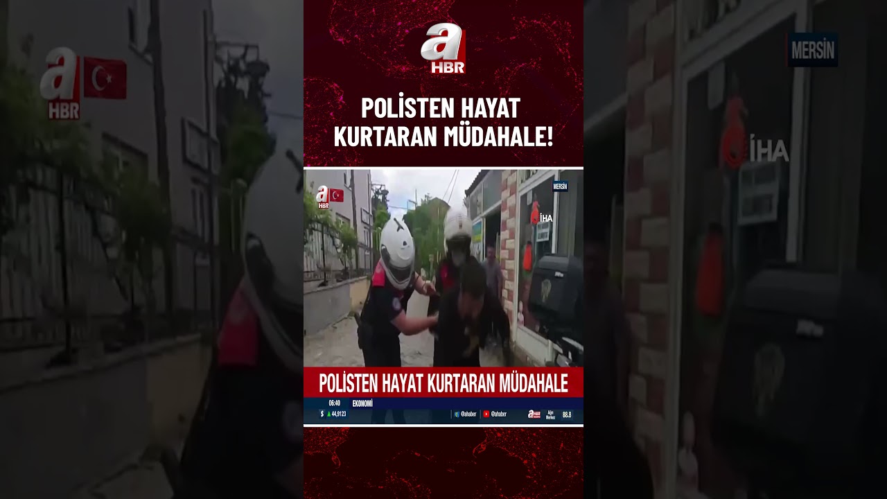 Polisten Hayat Kurtaran Müdahale! #shorts