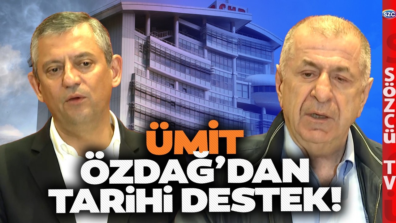 'Biz de o Mücadelenin İçindeyiz' Ümit Özdağ'dan CHP'ye Tarihi Destek! 'Türkiye Kuzey Kore Olmaz' Zafer Partisi Genel Başkanı 