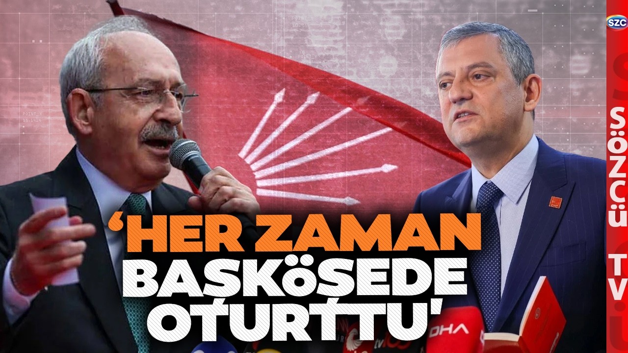 'Genel Başkan Onu Her Zaman Başköşede Oturttu' Barış Övgün'den Özgür Özel ve Kılıçdaroğlu Çıkışı Sözcü Televizyonu canlı yayı