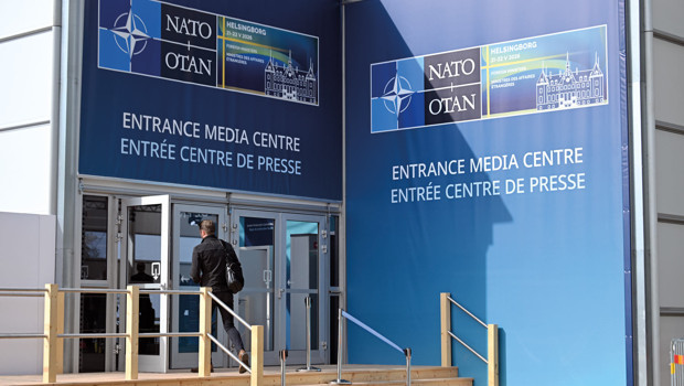 NATO dışişleri bakanları, İttifak’ın en yeni üyesi İsveç’in ev sahipliğinde Helsingborg kentinde bir araya geldi.