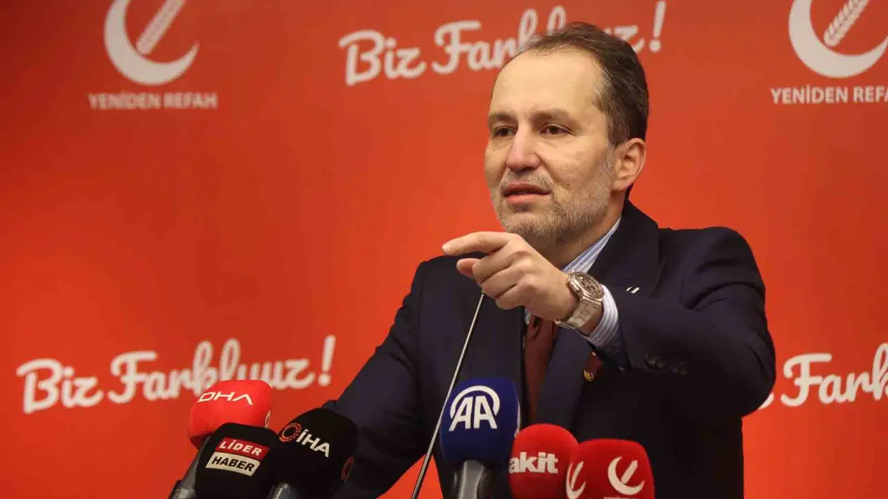 Yeniden Refah Partisi lideri Fatih Erbakan, yapılması olası bir seçimde izleyecekleri tutuma ilişkin dikkat çeken değerlendir