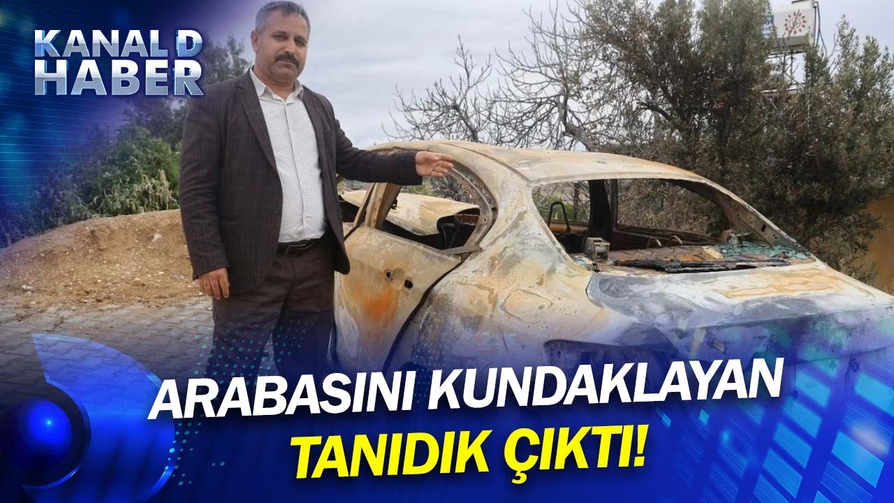 O Kundaklamanın Ardından Bakın Ne Çıktı! Arabasını Kundaklayan Meğer Yeğeniymiş...