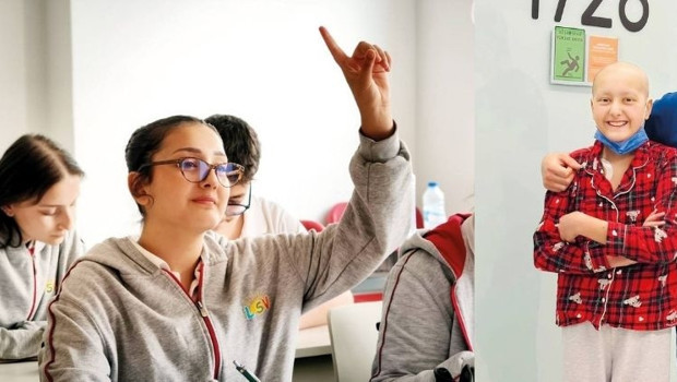 Lösemi teşhisini 11 yaşında alan ve kök hücre nakliyle sağlığına kavuşan Zeynep Şeniz Akkoyun (14) başından geçenleri şöyle a