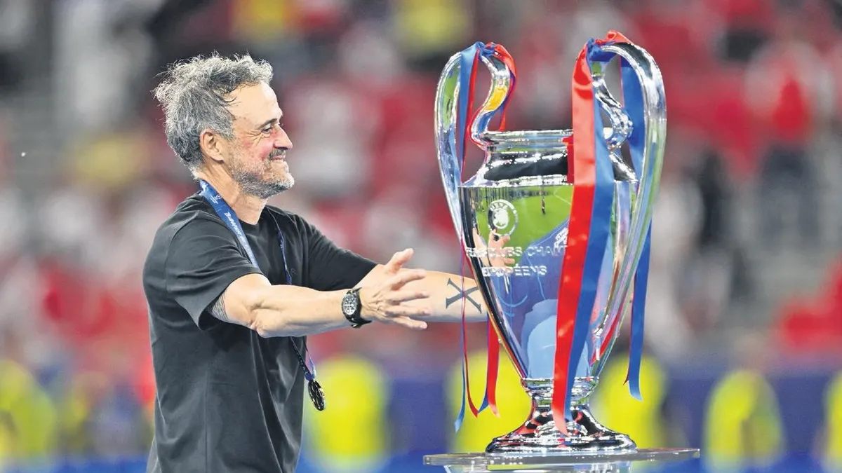 Şampiyonlar Ligi 'nde mutlu sona Luis Enrique 'nin teknik direktörlüğünü yaptığı PSG ulaştı… Fransız ekibi, 5.