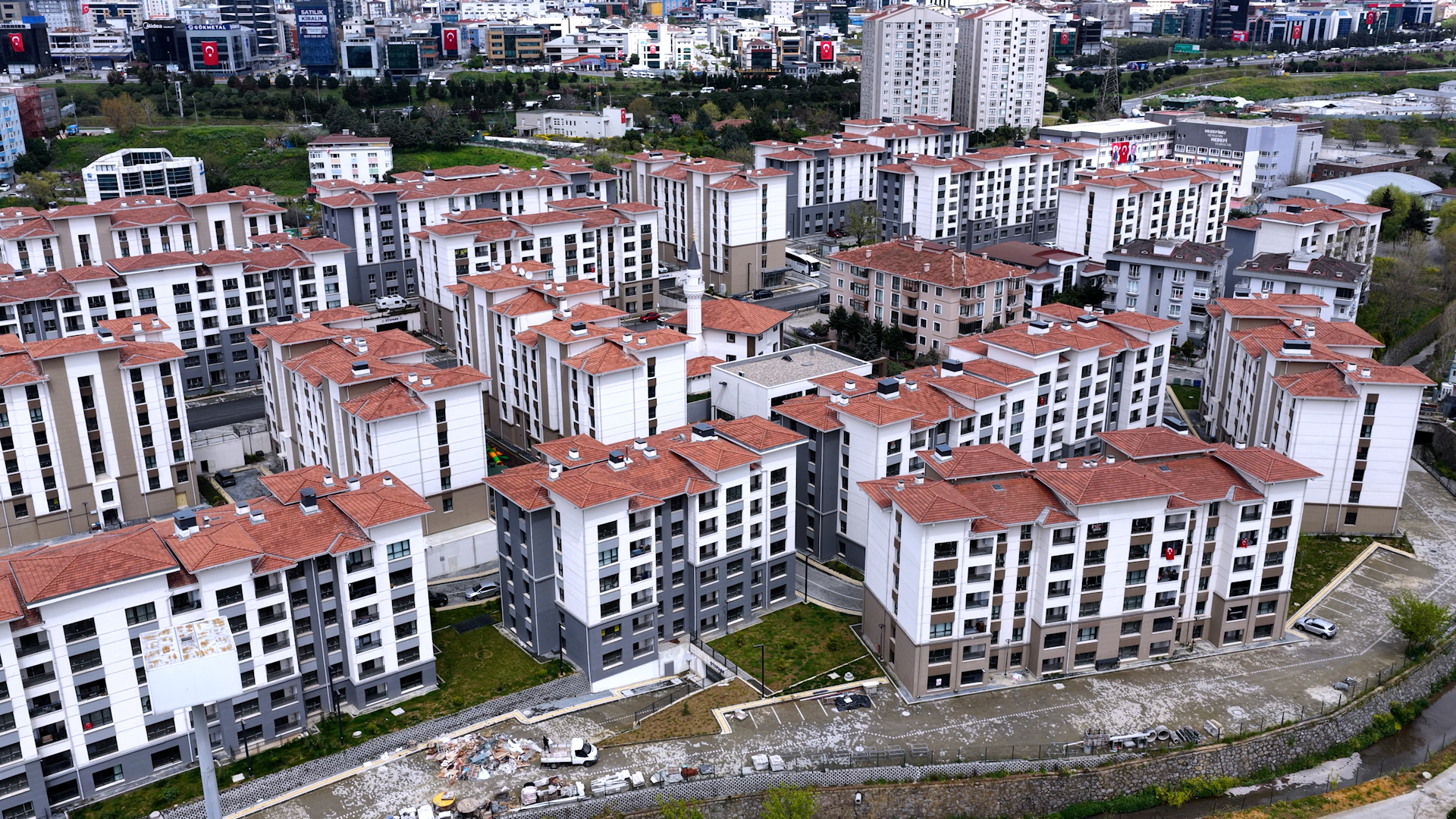 Proje TOKİ tarafından yürütülüyor.