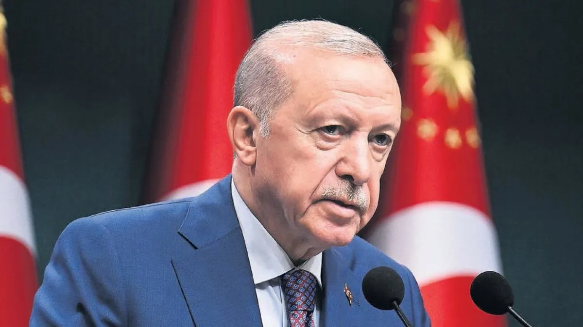 Başkan Recep Tayyip Erdoğan , yaklaşık 2.