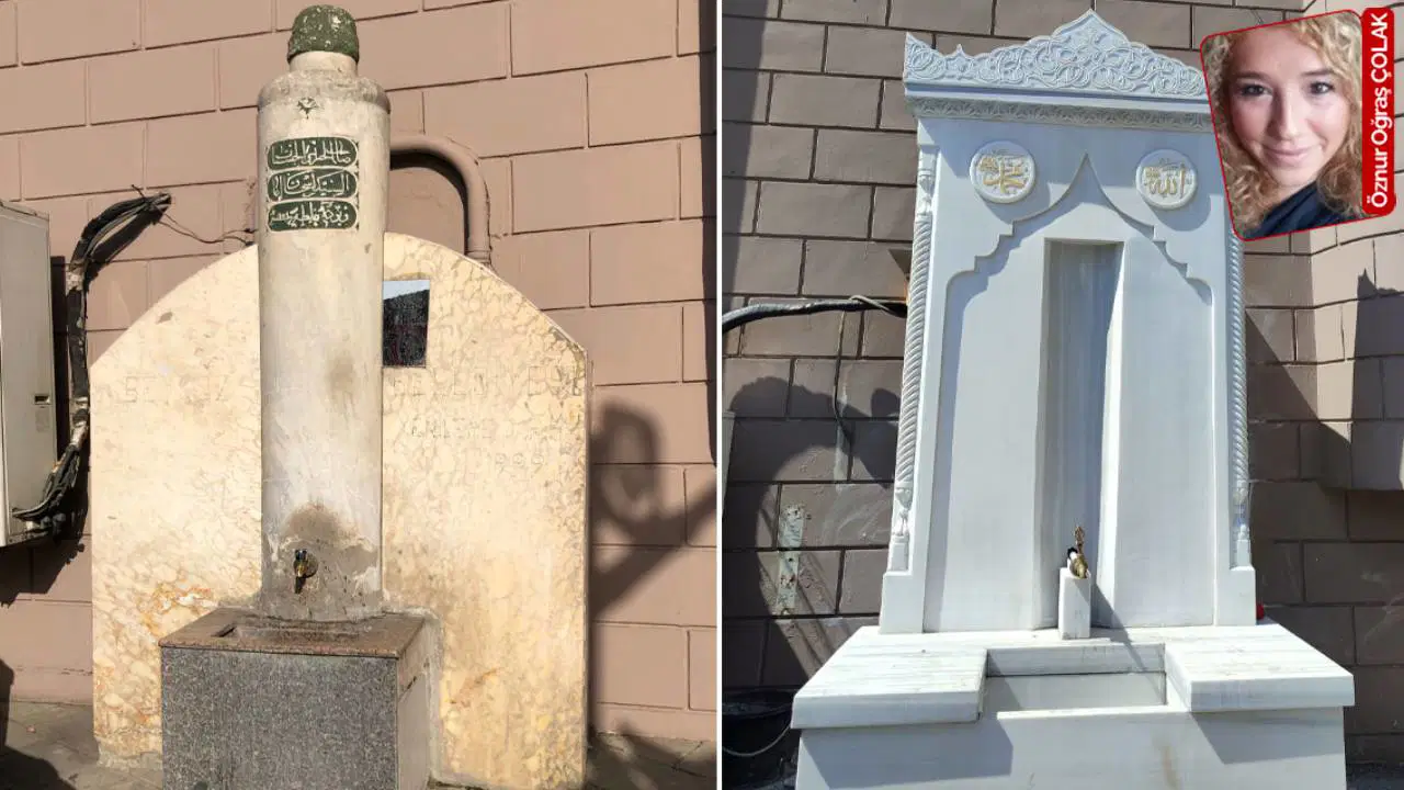 285 yıllık Yalıköy çeşmesinin restorasyonu tepki topladı: Tarihe şiddet!