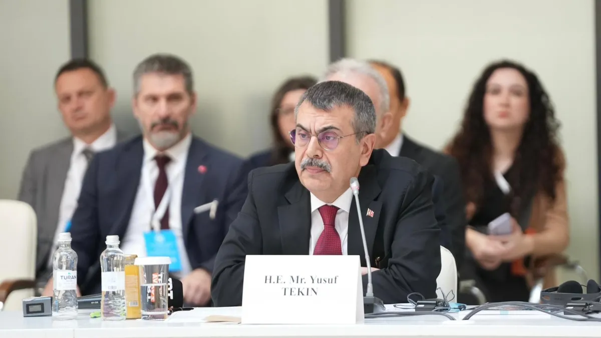 Türk Devletleri Teşkilatı Eğitim Bakanları Türkistan’da bir araya geldi