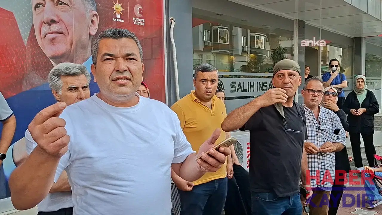 Osmaniye İl Başkanlığı binası önünde toplanan yayla sakinleri, yıkım süreciyle ilgili 10 gün önce kendilerine yıkım