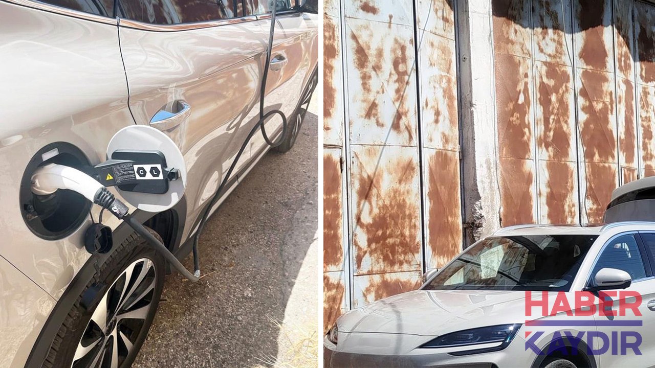 Ekipler şaşkına döndü: Kaçak elektrikle şarj istasyonu kurmuş!