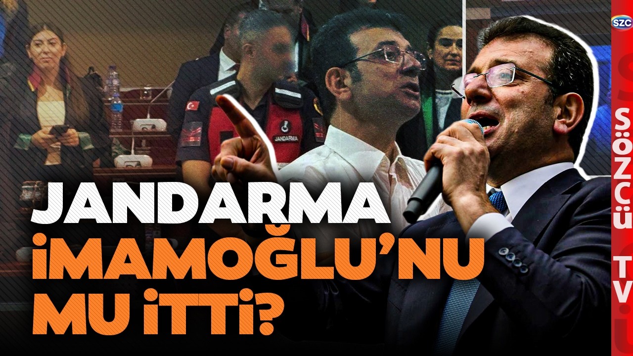 'BENİ KİM İTTİ?' Ekrem İmamoğlu'nda Jandarmaya Sert Tepki! Mahkeme Salonunda Arbede