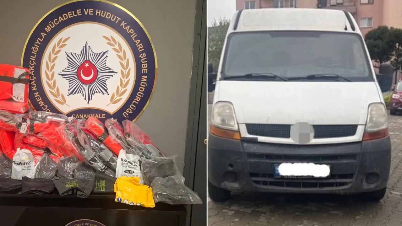 Çanakkale’de kaçak göç operasyonu: 30 kaçak göçmen ve 1 organizatör yakalandı