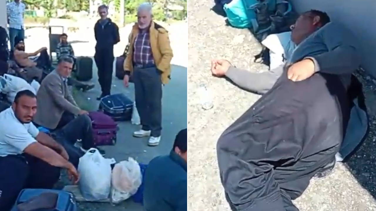 İddiaya göre; İran’dan çay toplama işi için getirilen ve aralarında kadınların da bulunduğu 30 İranlı işçi, sanayi sitesinde 