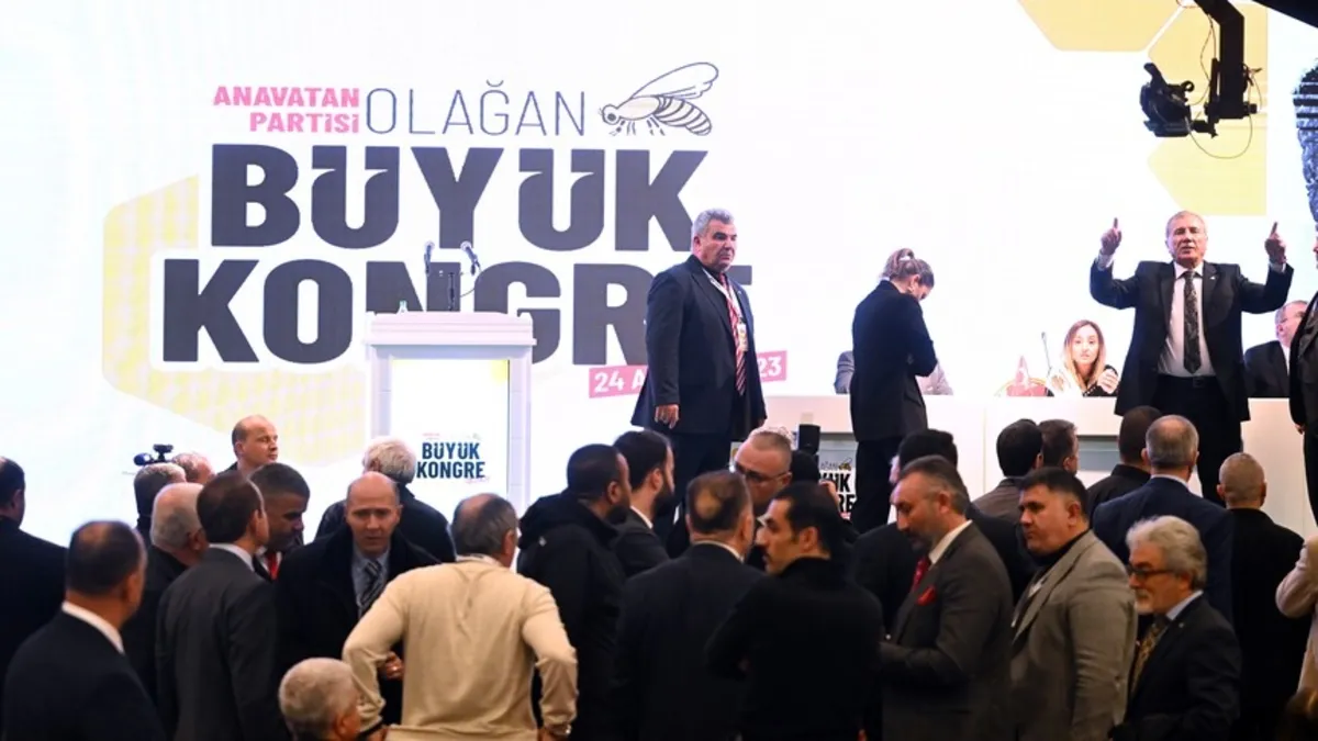 Anavatan Partisi Büyük Merkez Kongresi için iptal kararı