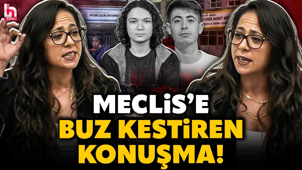 AKP'LİLER SUSTU KALDI! Sera Kadıgil'den okul saldırılarına ilişkin tarihi sözler! Meclis'i titretti!