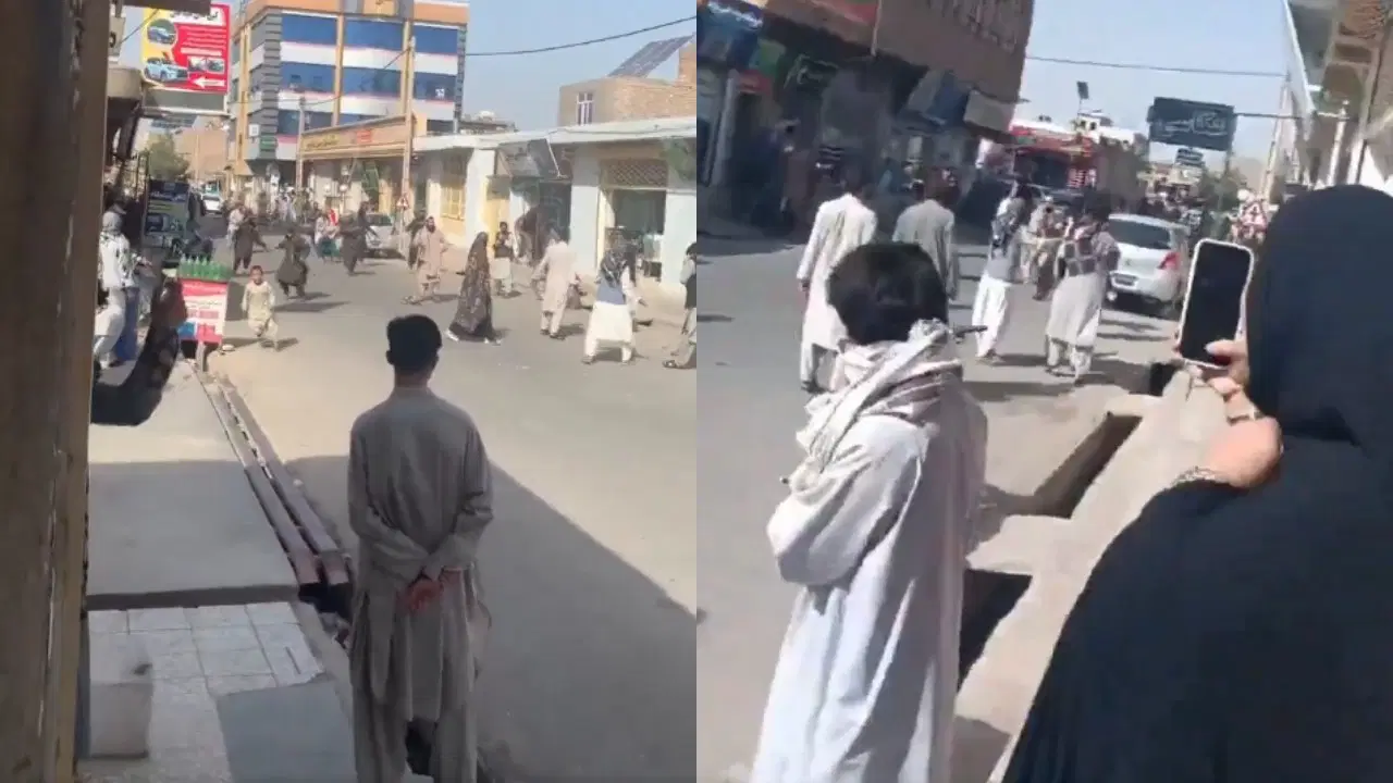 Afganistan’ın Herat kentinde, kıyafet kurallarını ihlal ettikleri gerekçesiyle çok sayıda kadının gözaltına alınmasını protes